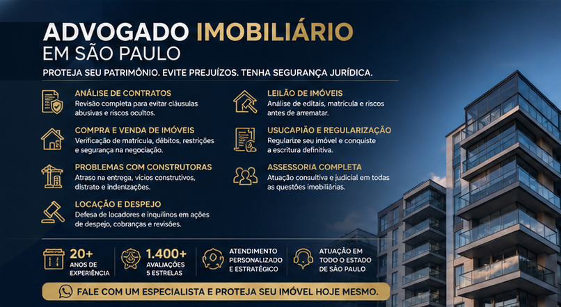 Advogado Imobiliário RJ