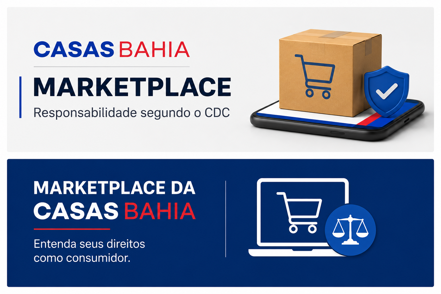 Casas Bahia responsabilidade marketplace CDC