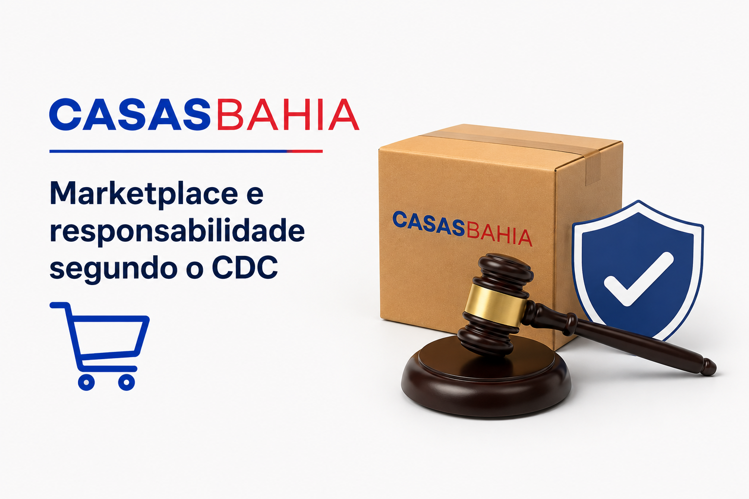 Casas Bahia responsabilidade marketplace CDC
