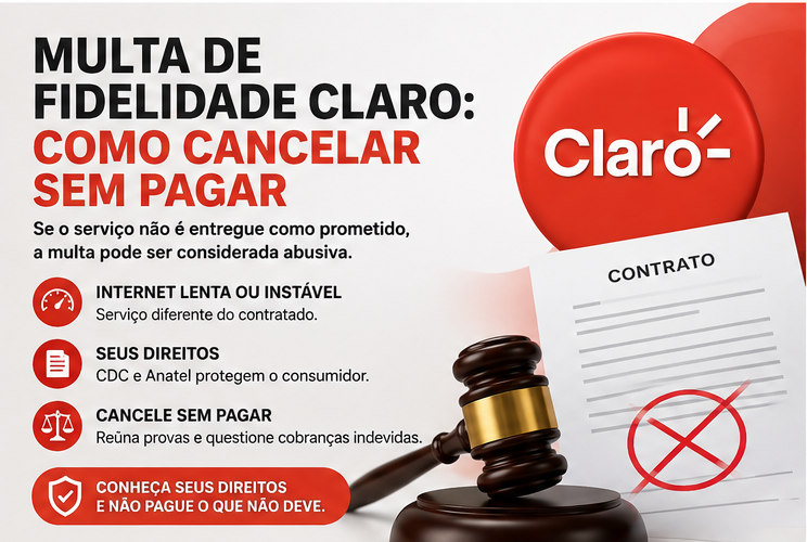 Claro: Multa de fidelidade
